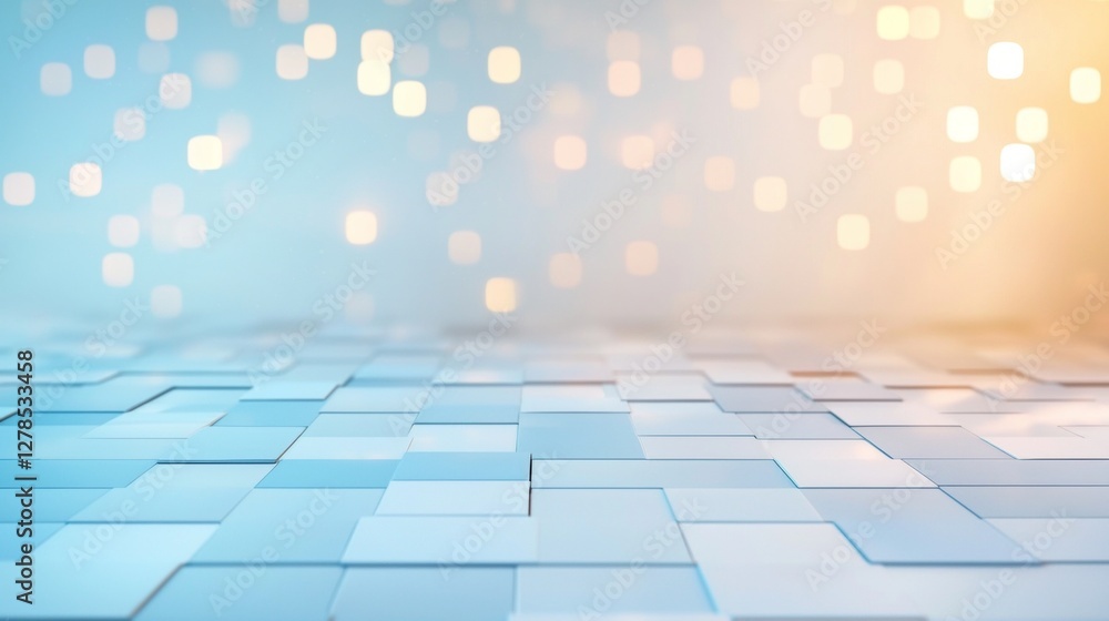 Aufkleber dynamic background with abstract shapes studio setting graphic design modern aesthetics creative vie