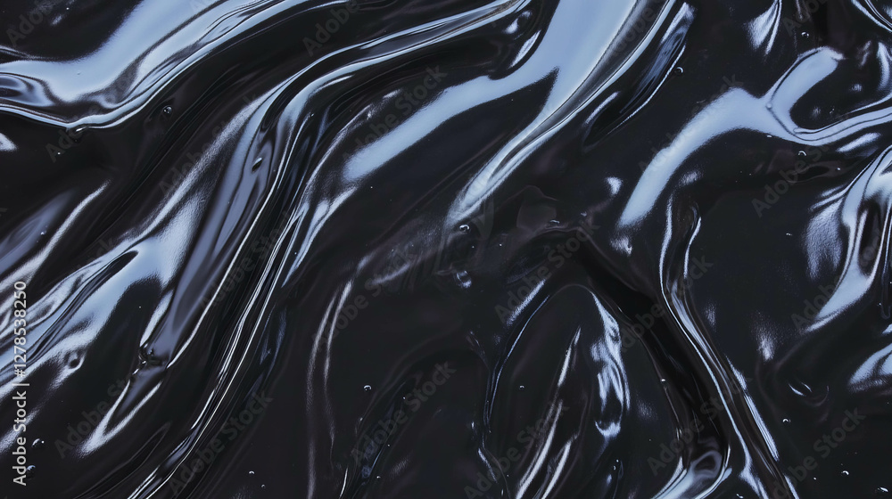 Aufkleber abstract pattern of wet smooth flowing mud texture for modern design background