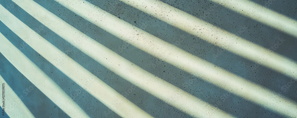 Aufkleber abstract shadow pattern on ribbed surface for modern design inspiration