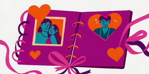 Creative scrapbooking ideas for national craft month in pastel colors