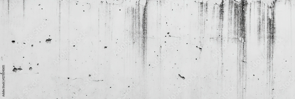 Poster raw urban texture with chipped plaster and grey markings for background design