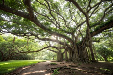 Majestic Banyan Tree
