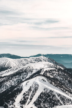 winter mountain landscape