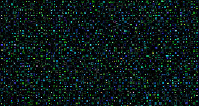 abstract binary code background