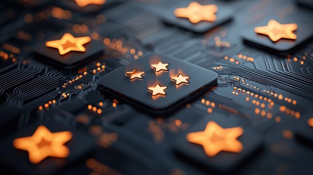 Futuristic digital review ratings virtual marketplace visual content cyber environment user perspective marketing innovation