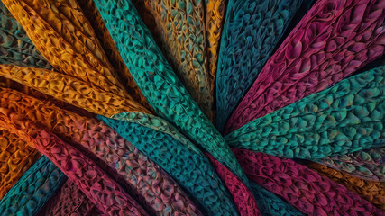 colorful fabric texture