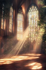 Stained Glass Window Cathedral