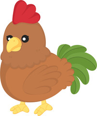 illustration chicken