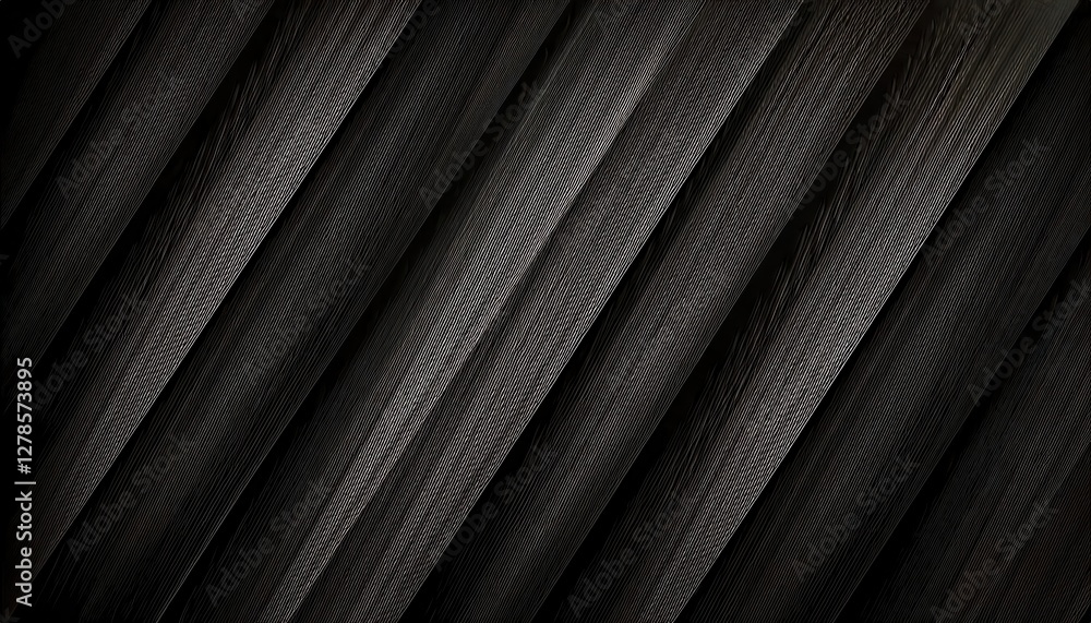 Aufkleber abstract close-up of dark textured parallel lines on a smooth surface, ideal for modern design, background