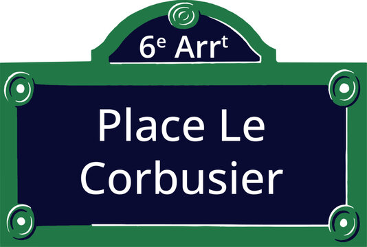 6e Arrt, Elegant Parisian Street Sign