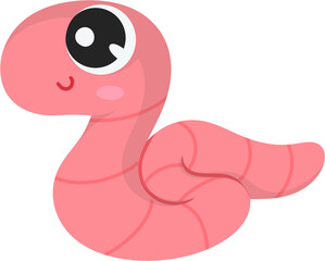 illustration earthworm