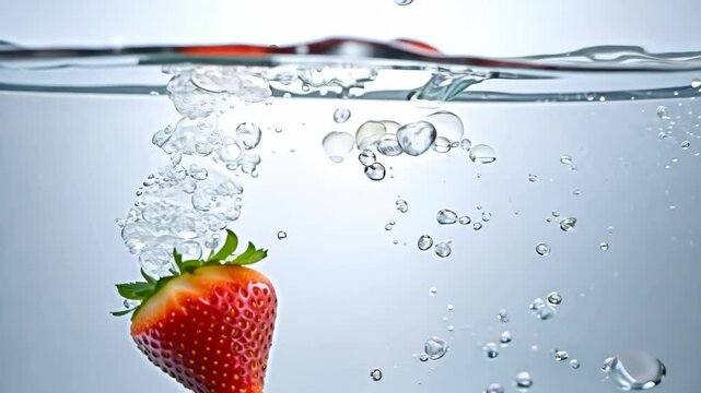 A vibrant cocktail garnished with fresh fruit for a refreshing drink experience.