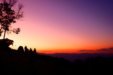 beautiful mountain in thailand