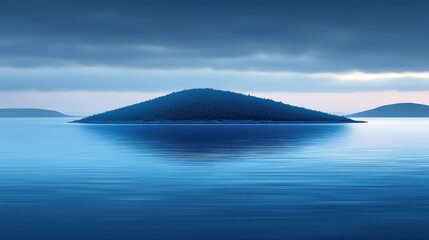 Minimal Algonquin Hillscape Reflecting Massachusetts Identity