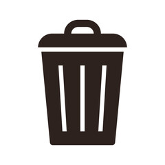 Trash bin icon. Trash can sign. Dustbin icon. Delete symbol.