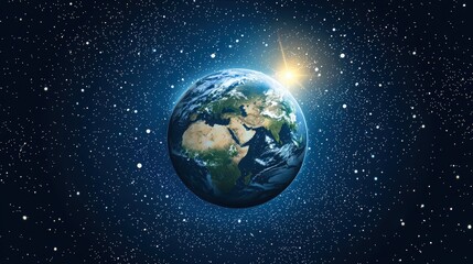 Obraz premium earth in space 