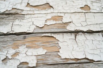 Peeling Paint Close-Up