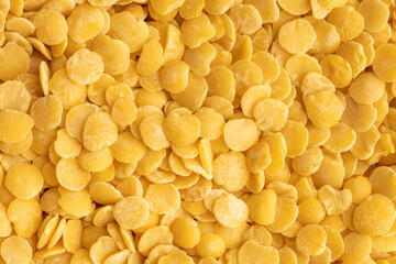 Grains and legumes macro detail shooting (wheat, beans, rice, corn, cereals)