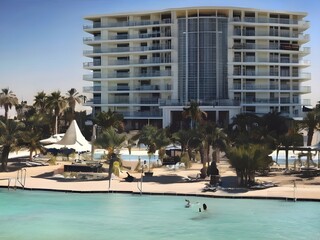swimming pool in hotel