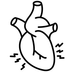 Heart Attack Icon