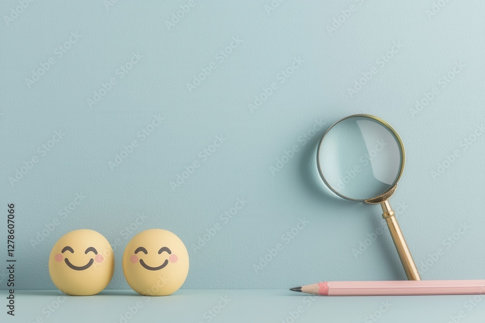 Poster bright customer review survey online visual content optimistic environment engaging perspective on f