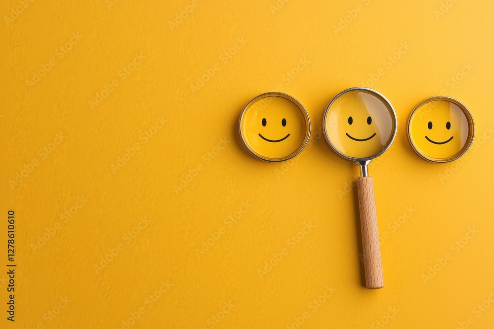 Poster survey feedback levels emoticon representation of happiness in user reviews digital space visual ana
