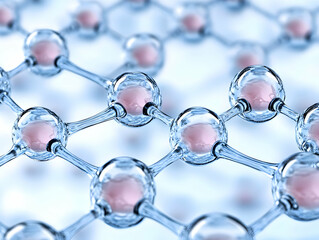 3D Render of Molecular Structure