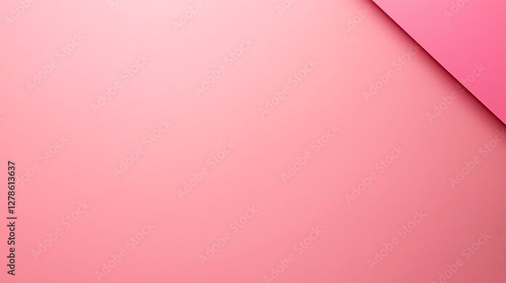 Poster a soft pink background with a subtle gradient, showcasing simplicity and elegance.