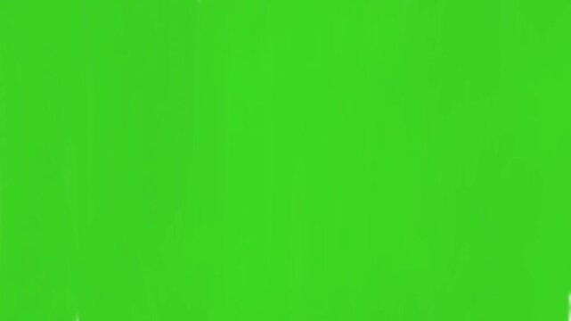 ice frozen effect animation on green screen or trasnparent background