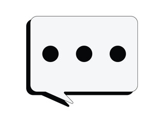 Fototapeta premium Text Message Icon Images.