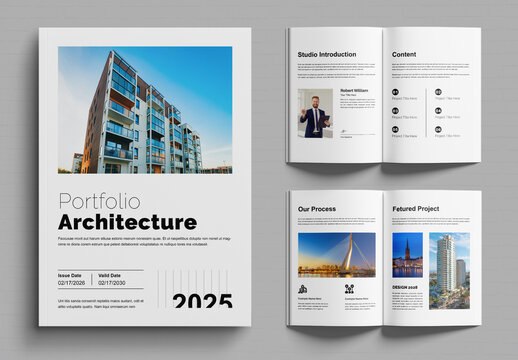 Architecture Portfolio Layout