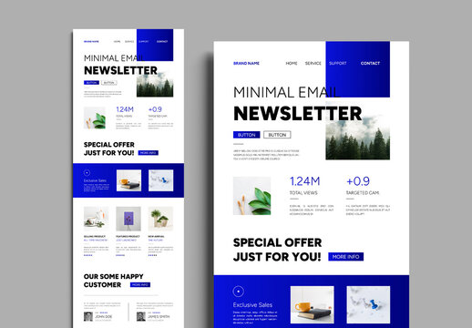 Minimal Email Newsletter Template