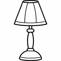 Obraz premium lamp isolated on white background