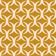 Oval seamless pattern