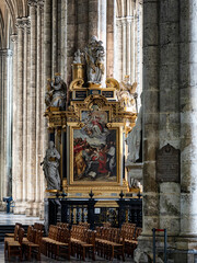 The cathedral in Amiens, France.