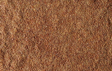 Flaxseed ground, linseed background and texture