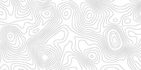 Fototapeta premium Vector abstract Topography map crave white and black, Modern design white background. modern graphic topo drawing geometric paper art design.