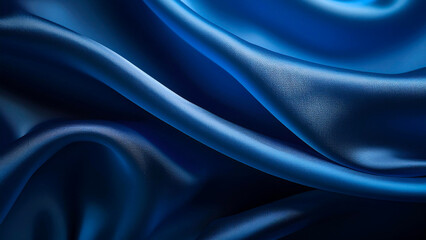 Obraz premium Midnight blue fabric 