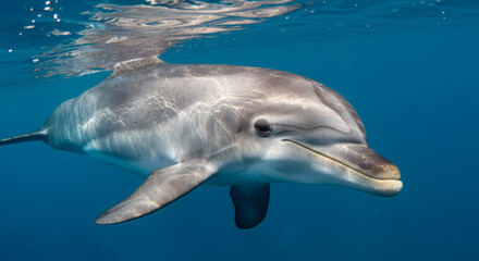 Fototapeta premium dolphin in the water