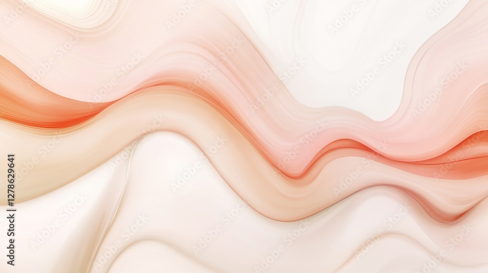 Poster a minimalist abstract background with subtle gradients and soft pastels, offering a clean and sophis