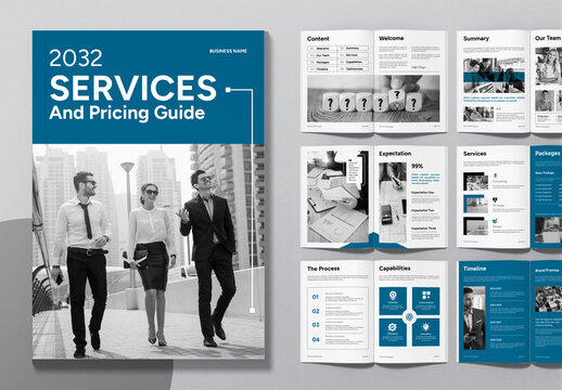 Services And Pricing Guide Template