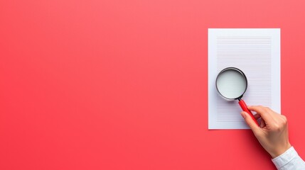 Efficient document review process office visual guide professional setting analytical perspective minimalism