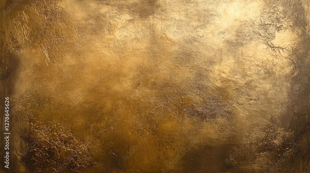 Poster a deep, rich gold background with a smooth metallic finish, perfect for adding a touch of luxury and