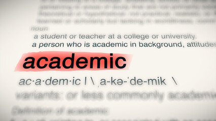 A close-up illustration of the word 