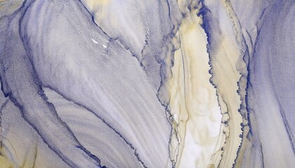 abstract flowing textures in blue and gold on soft fabric, creating organic shapes and fluid patterns for modern art designs