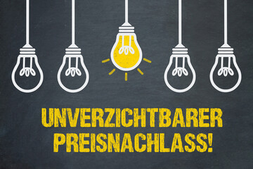 Unverzichtbarer Preisnachlass!	
