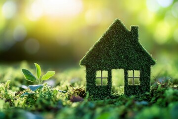 Naklejka premium Eco-friendly home improvements for energy efficiency and sustainable living, focusing on cost-effective renovations and green practices for modern households