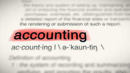 A close-up illustration of the word 