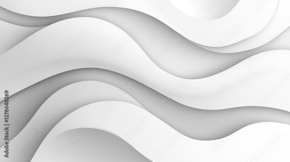 Poster a gradient of gray tones with smooth transitions, creating a balanced and elegant backdrop with plen