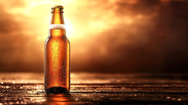 Bottle of beer poster/Oktoberfest/web/banner/poster/flyer